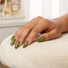 Load image into Gallery viewer, L 2906 – Olive Brown Nail Polish – 15ml | High Glossy Gel Like Finish Earthy Olive Green Nail Lacquer | Warm Brown-Green Nail Polish
