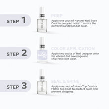 Load image into Gallery viewer, L 2913 – Lilac Sky Nail Polish – 15ml | High Gloss, Gel Like Finish Pastel Lilac Nail Polish | Icy Lilac Nail Lacquer