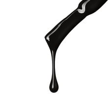 Load image into Gallery viewer, L 2922 Charcoal Black Nail Polish – 15ml | High Glossy Gel Like Finish Smoky Black Nail Lacquer | Bold Black Nail Polish