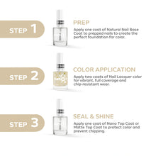 Load image into Gallery viewer, L 2935 Mushroom Magic Nail Polish – 15ml | High Gloss, Gel Like Finish Glitter Gold Nail Polish | Golden Glitter Nail Lacquer