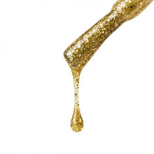 Load image into Gallery viewer, L 2935 Mushroom Magic Nail Polish – 15ml | High Glossy Gel Like Finish Glitter Gold Nail Lacquer | Golden Glitter Nail Polish