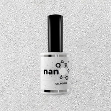 Load image into Gallery viewer, N3006 – The Glow of Divine Gel Polish – 15 ml | Long-Lasting, Magnetic Cat-Eye Silver Glitter Gel Polish