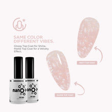 Load image into Gallery viewer, N3032 – Shimmering Taupe Gel Polish – 15ml | Long-Lasting, Nude Pink Glitter Nail Polish Gel