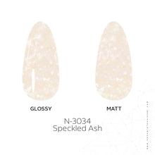 Load image into Gallery viewer, N3034 – Speckled Ash Gel Polish – 15 ml | High Gloss Elegant Nude Nail Polish Gel with Subtle Sparkles