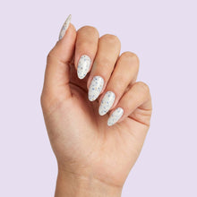 Load image into Gallery viewer, N3035 – Marbled Mist Gel Polish – 15ml | High Gloss White & Gray Marble Effect Nail Polish Gel