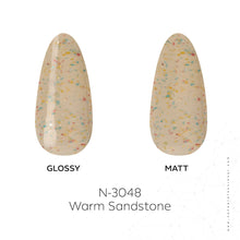 Load image into Gallery viewer, N3048 – Warm Sandstone Gel Polish – 15ml | Long-Lasting, High Gloss Nude Beige Nail Polish Gel
