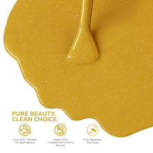 تحميل الصورة إلى عارض المعرض، N-3051- طلاء جل ذهبي لامع 15 مل