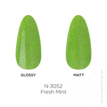 تحميل الصورة إلى عارض المعرض، N-3052- طلاء جل بنكهة النعناع المتلألئ 15 مل