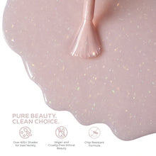 Load image into Gallery viewer, N3058 – Dusty Rose Gel Polish – 15ml | Long-Lasting, High Gloss Romantic Nude Pink Glitter Nail Polish Gel