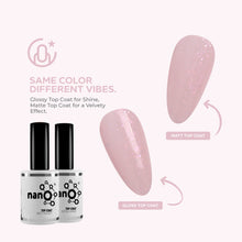 تحميل الصورة إلى عارض المعرض، N-3059-جل طلاء أظافر بلون الشمبانيا الوردي 15 مل