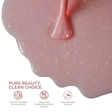 Load image into Gallery viewer, N3060 – Misty Rose Gel Polish – 15ml | Long-Lasting, Warm Nude Rose Pink Glitter Nail Polish Gel