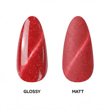 تحميل الصورة إلى عارض المعرض، N 3103 – Burnt Ruby Gel Polish – 15 ml | TPO & HEMA Free Long-Lasting, High-Glossy Magnetic Cat-Eye Deep Red Gel Polish