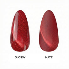 تحميل الصورة إلى عارض المعرض، N 3104 – Cherry Smoke Gel Polish – 15 ml | TPO & HEMA Free Long-Lasting, High-Glossy Magnetic Cat-Eye Red Gel Polish
