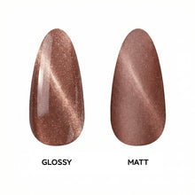 تحميل الصورة إلى عارض المعرض، N 3113 – Burnt Mocha Gel Polish – 15 ml | TPO & HEMA Free Long-Lasting, High-Glossy Magnetic Cat-Eye Mocha Brown Gel Polish