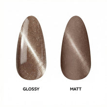 Load image into Gallery viewer, N 3115 – Chocolate Abyss Gel Polish – 15 ml | TPO & HEMA Free Long-Lasting, High-Glossy Magnetic Cat-Eye Dark Brown Gel Polish