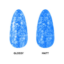 Load image into Gallery viewer, Azure Breeze Rubber Base Coat Gel – 15ml | Soak Off Builder Base Coat | Long Lasting Ocean Blue Rubber Base Coat