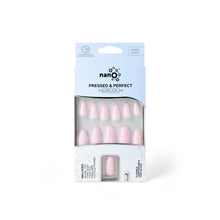 تحميل الصورة إلى عارض المعرض، Nano® Barely Blush Pressed on Nails - 24pcs with Glue | Soft Pink Glossy Fake Nails Set