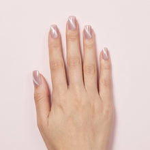 تحميل الصورة إلى عارض المعرض، Nano® Blush Kitty Glow Pressed on Nails - 24pcs with Glue | Instant Gel-Like Shine, Soft Pink Glossy Fake Nails Set