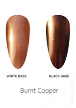 Load image into Gallery viewer, Burnt Copper Chrome Powder – 0.8g | Mirror Chrome Powder Nails | Metallic Copper Chrome Nail Powder