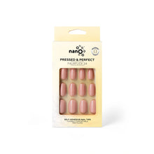 تحميل الصورة إلى عارض المعرض، Nano® Flirty Flamingo Pressed on Nails - 24pcs Self-Adhesive | Vibrant Coral Pink Fake Nails Set