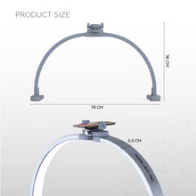 Load image into Gallery viewer, Nano® Moon Light Pro – 45W | Foldable Half-Moon LED Nail Lamp with 392 Beads