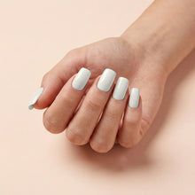 تحميل الصورة إلى عارض المعرض، Nano® Milky Whisper Pressed on Nails - 24pcs with Glue | Instant Gel-Like Shine, Soft White Glossy Fake Nails Set