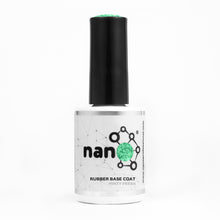 Load image into Gallery viewer, Minty Fresh Rubber Base Coat Gel – 15ml | Soak Off Builder Base Coat | Long Lasting Mint Green Rubber Base Coat