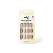 تحميل الصورة إلى عارض المعرض، Nano® Moonlit Taupe Pressed on Nails - 24pcs Self-Adhesive | Soft Neutral Taupe Fake Nails Set