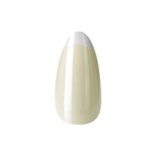 تحميل الصورة إلى عارض المعرض، Nano® Opal French Glow Pressed on Nails - 24pcs with Glue | Instant Gel-Like Shine, Pearl White Glossy Fake Nails Set