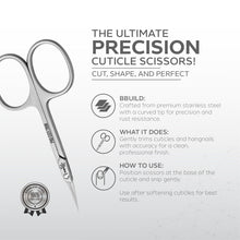 Load image into Gallery viewer, Pro Cuti Trim – Stainless Steel Professional Cuticle Scissors | Precision, Ergonomic Design