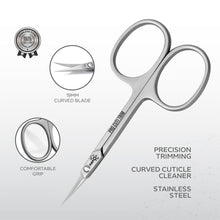 Load image into Gallery viewer, Pro Cuti Trim – Stainless Steel Professional Cuticle Scissors | Precision, Ergonomic Design