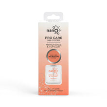 تحميل الصورة إلى عارض المعرض، Nano® Pro Care Mirror Base & Top Coat – 10ml | Keratin & Biotin Infused | All-in-One High-Gloss Nail System