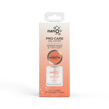 Load image into Gallery viewer, Nano® Pro Care Mirror Base & Top Coat – 10ml | Keratin & Biotin Infused | All-in-One High-Gloss Nail System