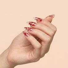 Load image into Gallery viewer, Ruby Red Glitter Foil – 0.8g | Metallic Ruby | Sparkling Foil Effect | Luxe Glitter