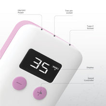 تحميل الصورة إلى عارض المعرض، Nano® Spin Pro Portable Nail Drill – 30,000 RPM | Professional Electric Nail File with LCD Display