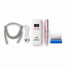 تحميل الصورة إلى عارض المعرض، Nano® Spin Pro Portable Nail Drill – 30,000 RPM | Professional Electric Nail File with LCD Display