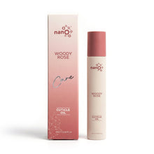 تحميل الصورة إلى عارض المعرض، Nano® Woody Rose Cuticle Oil – 13ml | Nourishing Jojoba & Argan Blend | Hydrates & Enhances Nail Care