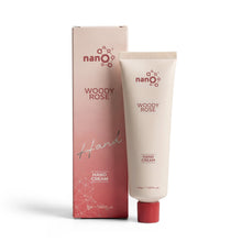 تحميل الصورة إلى عارض المعرض، Nano® Woody Rose Hand Cream – 50g | Deep Hydration & Softness | Non-Greasy Formula with Sandalwood & Rose