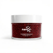 Load image into Gallery viewer, D 2504 – Scarlet Sparkle Nail Dipping Powder – 28g | Long-Lasting Shimmer Red Dip Powder Nails | Nail Dipping System