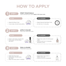 تحميل الصورة إلى عارض المعرض، P2508 – Rosy Water Duo Pack – TPO &amp; HEMA Free Gel Polish &amp; Nail Lacquer (15ml each) | Long-Lasting, High-Gloss Nail Polish Set