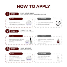 تحميل الصورة إلى عارض المعرض، P2515 – Berry Burst Duo Pack – TPO &amp; HEMA Free Gel Polish &amp; Nail Lacquer (15ml each) | Long-Lasting, High-Gloss Nail Polish Set