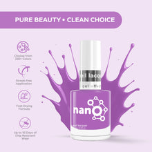 Load image into Gallery viewer, L 2521 – Lavender Mist Nail Polish – 15ml | High Gloss Gel Like Finish Purple Nail Polish | Soft Lavender Nail Lacquer