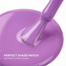 تحميل الصورة إلى عارض المعرض، P2521 – Lavender Mist Duo Pack – TPO &amp; HEMA Free Gel Polish &amp; Nail Lacquer (15ml each) | Long-Lasting, High-Gloss Nail Polish Set