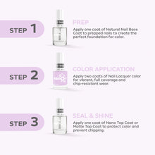 Load image into Gallery viewer, L 2522 – Soft Orchid Nail Polish – 15ml | High Gloss Gel Like Finish Light Purple Nail Polish | Pastel Orchid Nail Lacquer