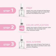 Load image into Gallery viewer, L 2537 – Champagne Whisper Nail Polish – 15ml | High Gloss Pink Nail Lacquer | Gel Effect Soft Pink Nail Polish