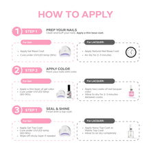 تحميل الصورة إلى عارض المعرض، P2537 – Champagne Whisper Duo Pack – TPO &amp; HEMA Free Gel Polish &amp; Nail Lacquer (15ml each) | Long-Lasting, High-Gloss Nail Polish Set