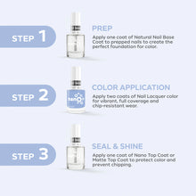 Load image into Gallery viewer, L 2547 – Serene Sea Nail Polish – 15ml | Gel Like Finish Blue Nail Polish | Soothing Sea Blue Nail Lacquer