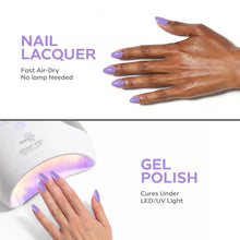 تحميل الصورة إلى عارض المعرض، P2548 – Purple Haze Duo Pack – TPO &amp; HEMA Free Gel Polish &amp; Nail Lacquer (15ml each) | Long-Lasting, High-Gloss Nail Polish Set