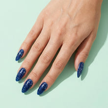 Load image into Gallery viewer, N 2551 – Sparkling Navy Gel Polish – 15ml | TPO &amp; HEMA Free Navy Blue Glitter Nail Polish Gel