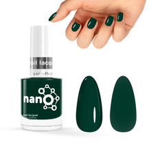 Load image into Gallery viewer, L 2552 – Deep Forest Nail Polish – 15ml | High Gloss, Gel Like Finish Dark Green Nail Polish | Forest Green Nail Lacquer